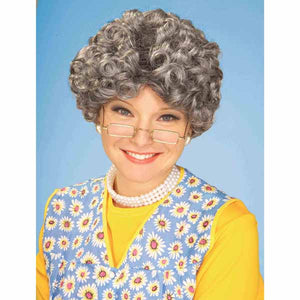 Grey Curly Wig