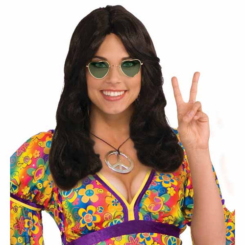 Hippie Flower Wig