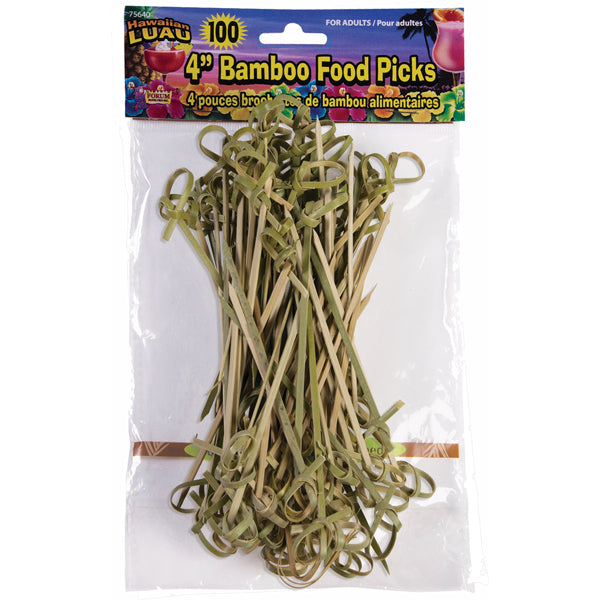 Bamboo Food Picks - 100ct