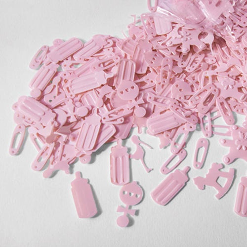 Pink Baby Shower Confetti