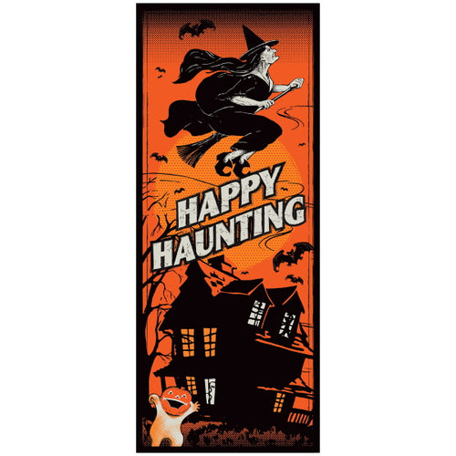 Vintage Halloween Door Poster