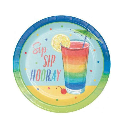 Summer Sip Sip Hooray Dessert Plates