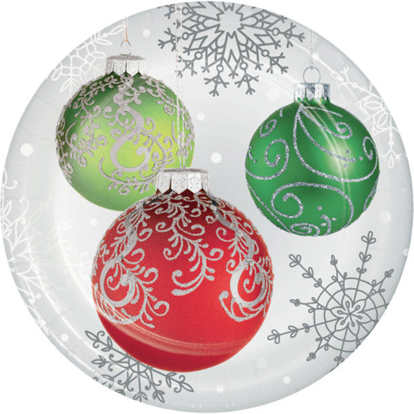 Elegant Ornament Dinner Plates