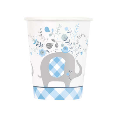 Blue Elephant 9oz Cups