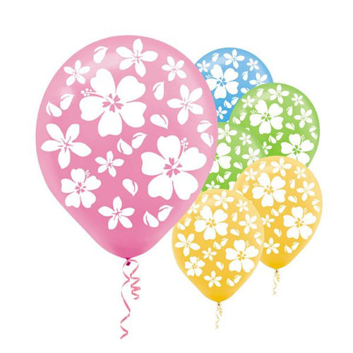 Hibiscus Latex Balloons