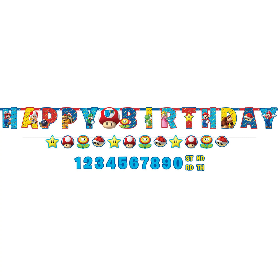 Mario Banner Kit - 2ct