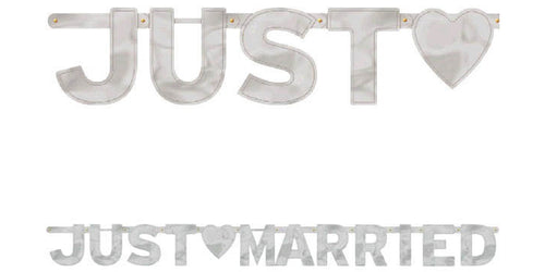 Just Married Banner