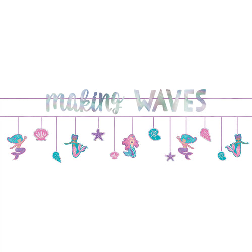 Shimmering Mermaid Banner Set