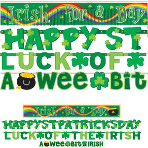 St Patricks Day Banner Set