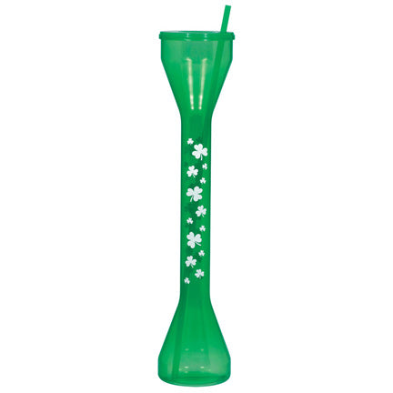 St Patricks Day Yard Glass