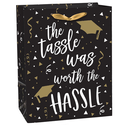 Tassel Was Worth The Hassle Medium Gift Bag