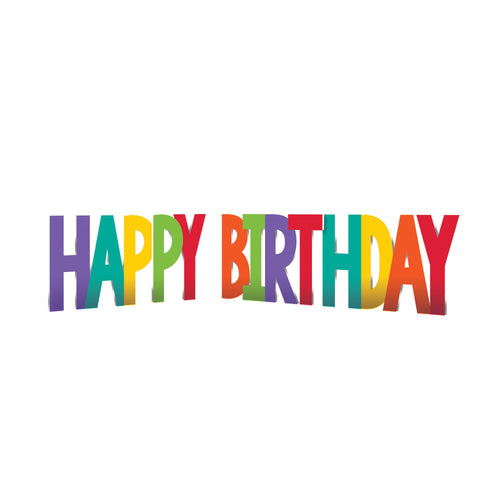 Happy Birthday Lawn Stakes - Rainbow