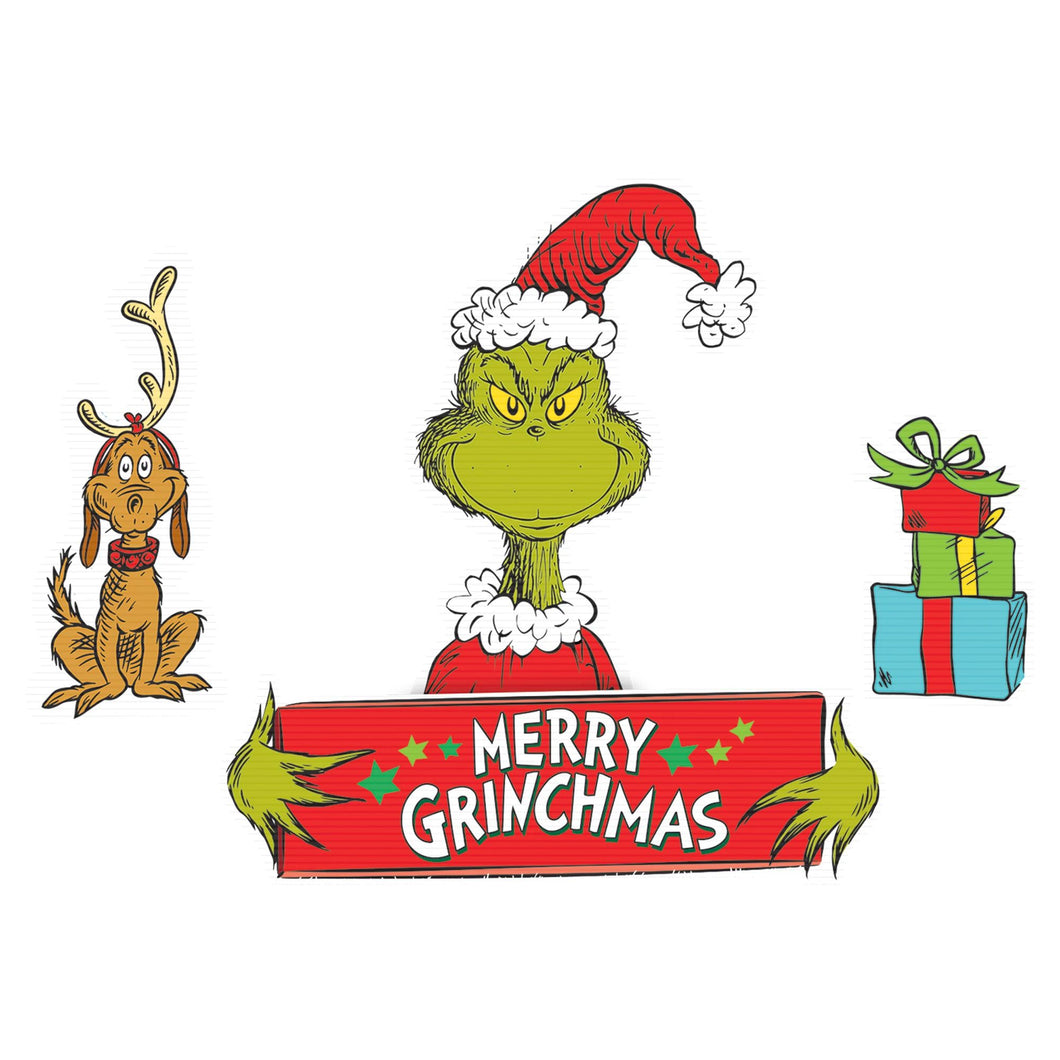 The Grinch Lawn Signs