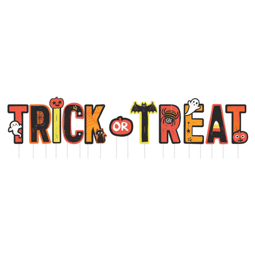 Trick or Treat Lawn Signs
