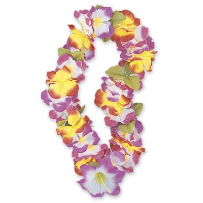 Muticoloured Flower Lei