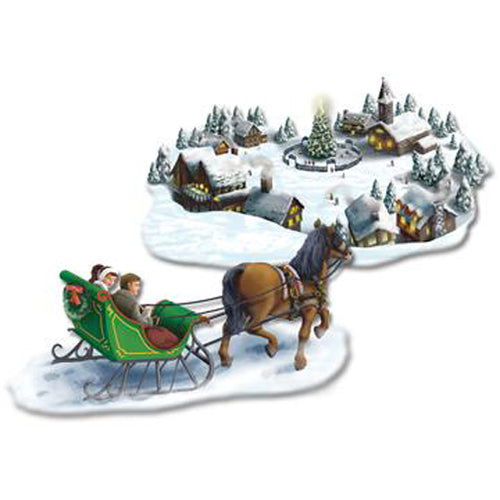 Santas Village Scene Setter Add-on