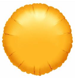 Gold Round 18" Foil Balloon