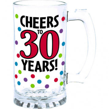 30th Birthday Beer Mug
