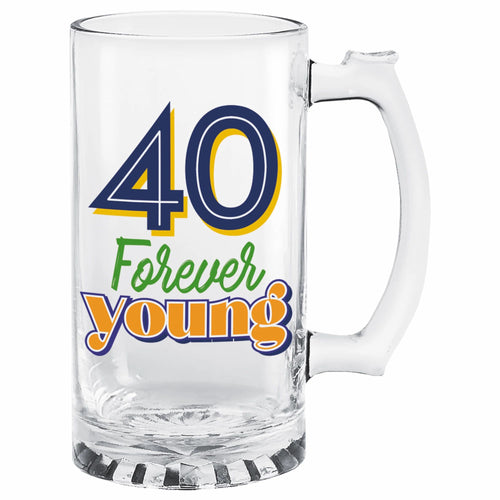 40th Birthday Beer Mug