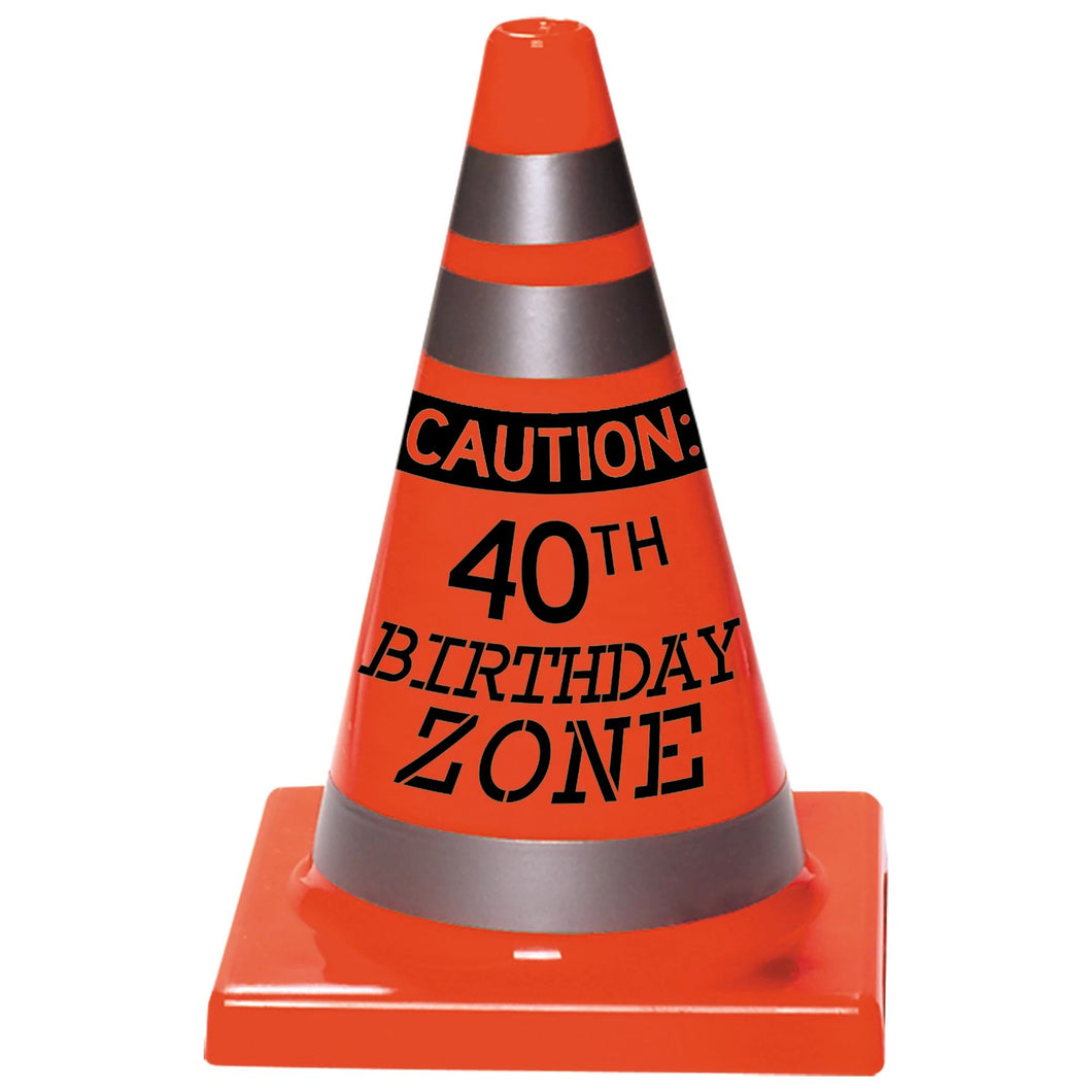 40th Birthday Cone