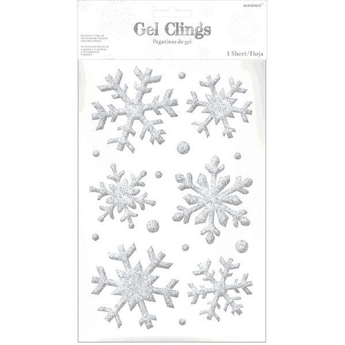 Snowflake Gel Clings