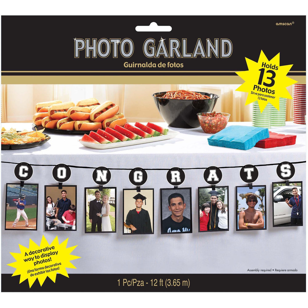 Grad Photo Garland