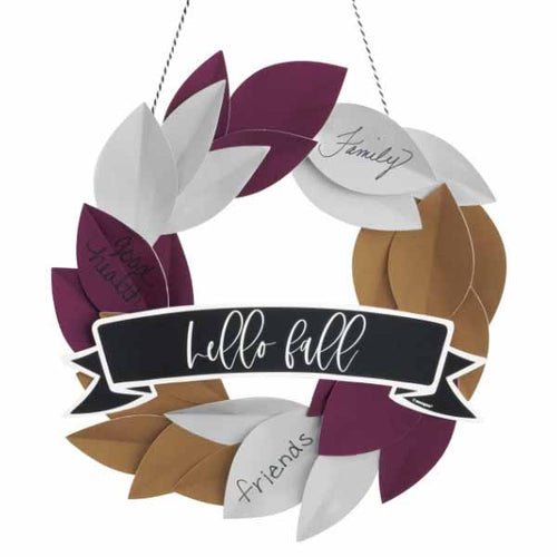 Modern Thanksgiving Wreath Kit