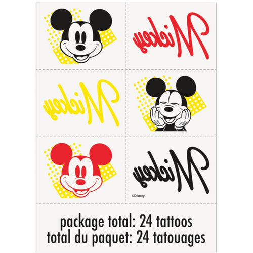 Mickey Mouse Tattoos - 24ct