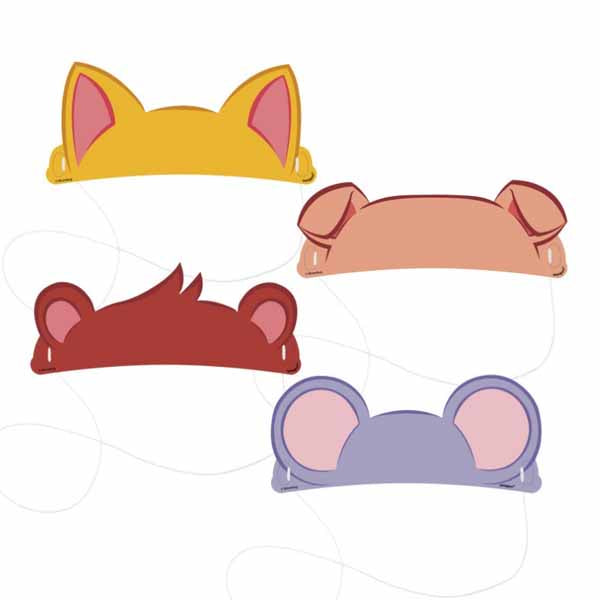 Cocomelon Headbands - 4ct