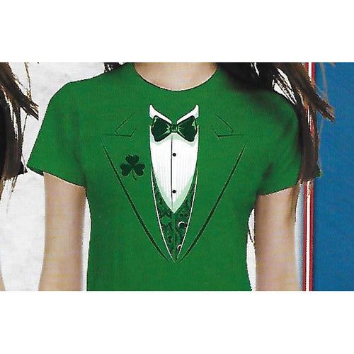Irish Tuxedo Womens T-Shirt
