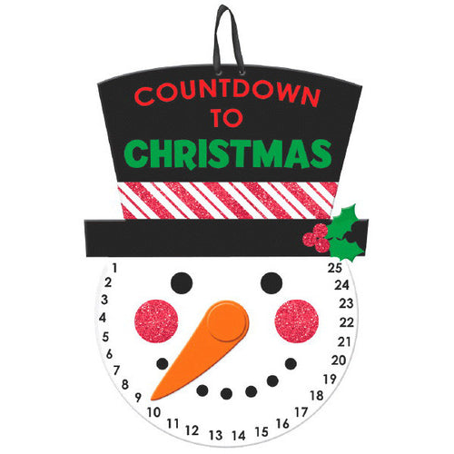 Countdown to Christmas MDF Sign