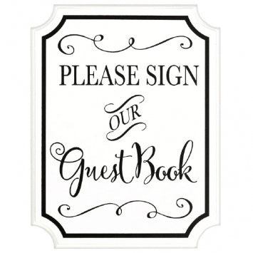 Please Sign Easel Sign