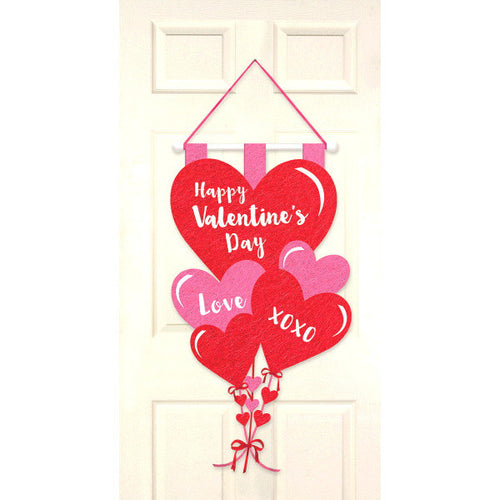 Happy Valentines Felt Banner