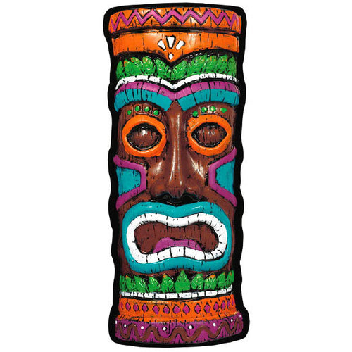 Large Tiki Mask Form Decoration