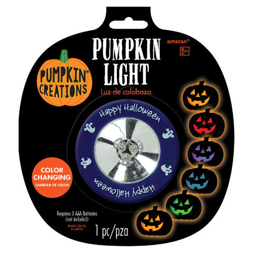 Colour Changing Pumpking Light