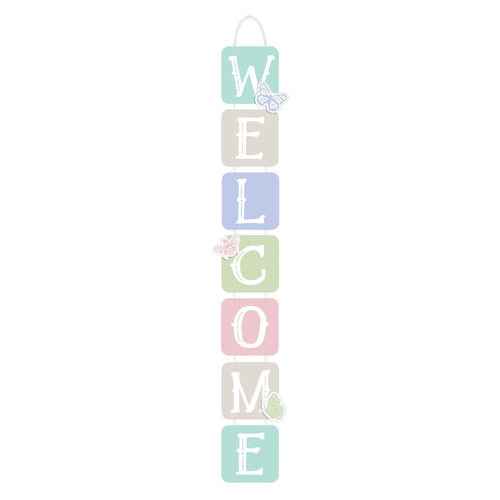 Welcome Wooden Sign