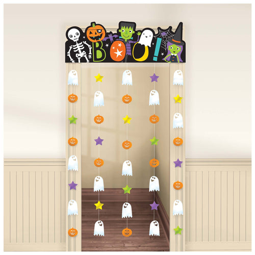 Cute Halloween Door Curtain
