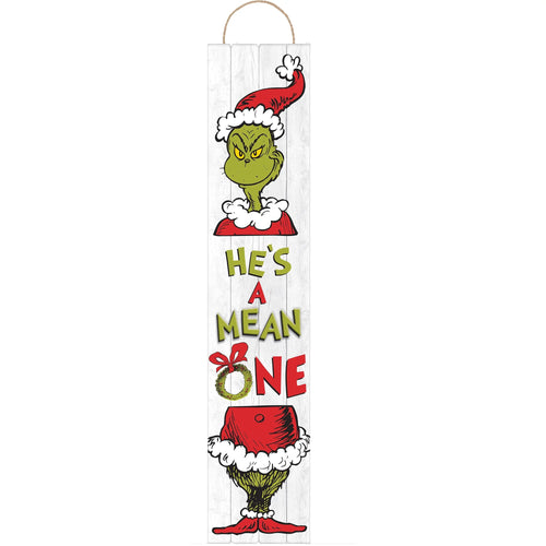 Merry Grinchmas Plank Sign