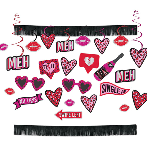 Anti Valentines Room Decorating Kit