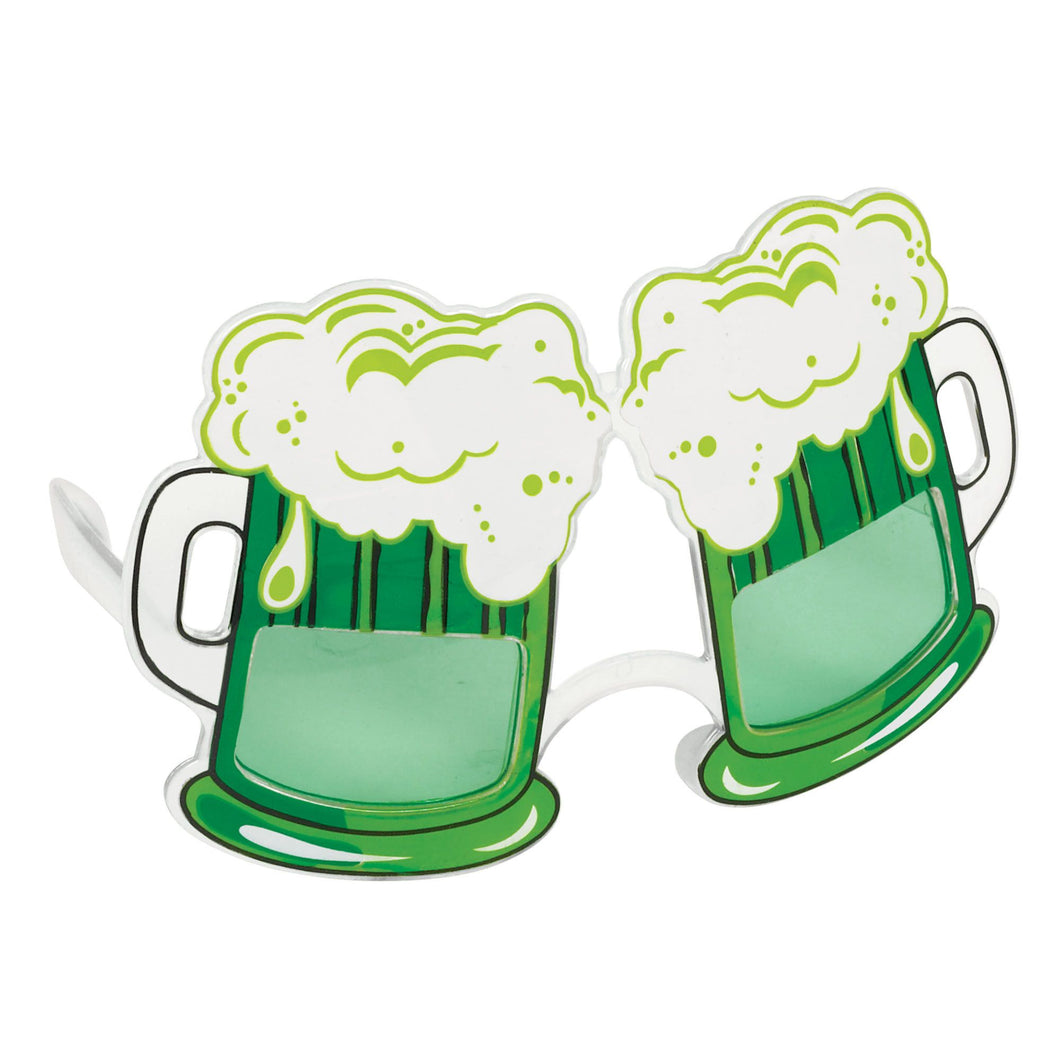 Green Beer Glasses