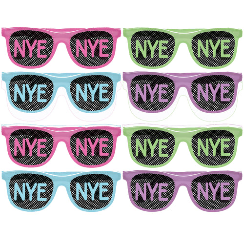 NYE Neon Glasses