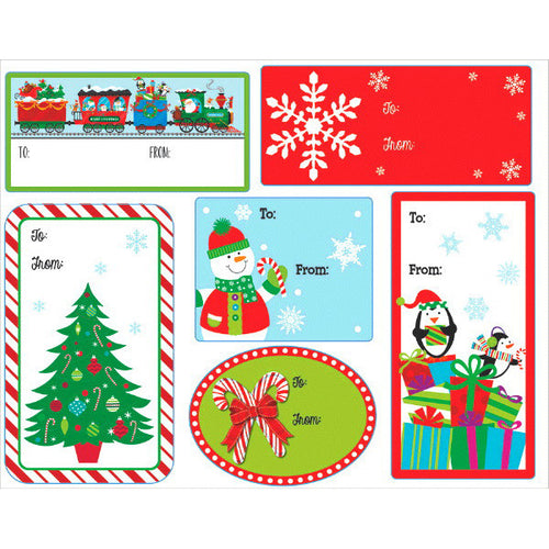 Bright Gift Tags