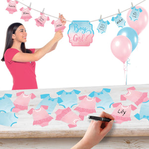 Gender Reveal Onsie Banner