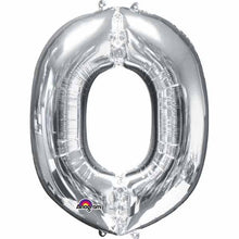 Load image into Gallery viewer, 34&quot; Silver Letter Balloon