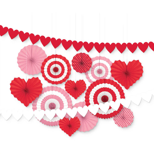 Valentine Fan Decorating Kit