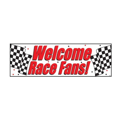 Welcome Racing Fans Banner