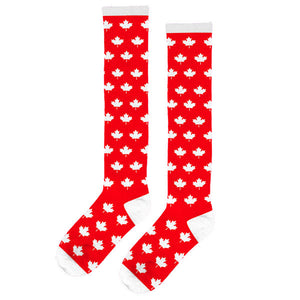 Canada Knee High Socks