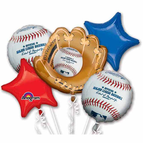 Baseball Foil Balloon Set