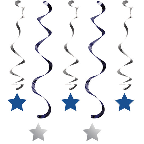 Twinkle Little Star Boy Hanging Swirls