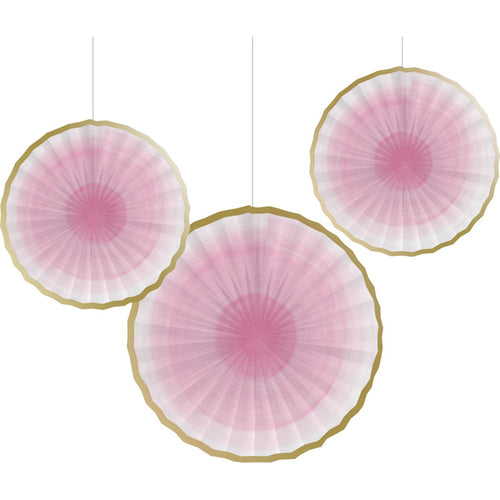 Twinkle Little Star Pink Hanging Fans